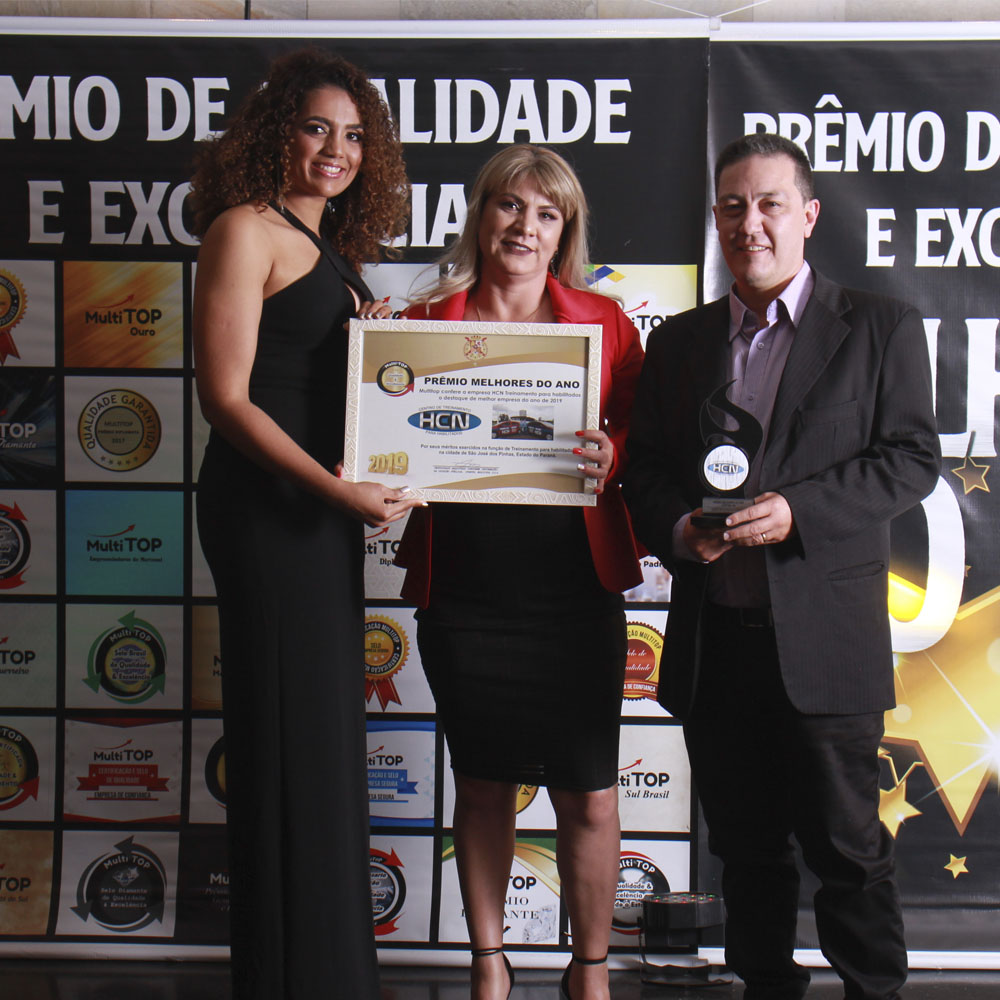 HCN Treinamentos vencedora do Pr&ecirc;mio Multi Top